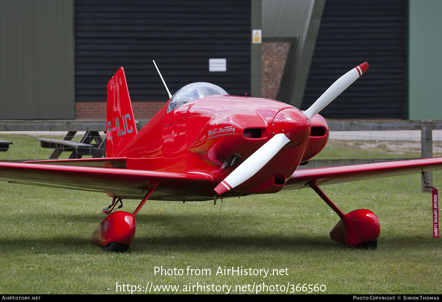 Aircraft Photo of G-IIJC | Bushby Midget Mustang | AirHistory.net #366560