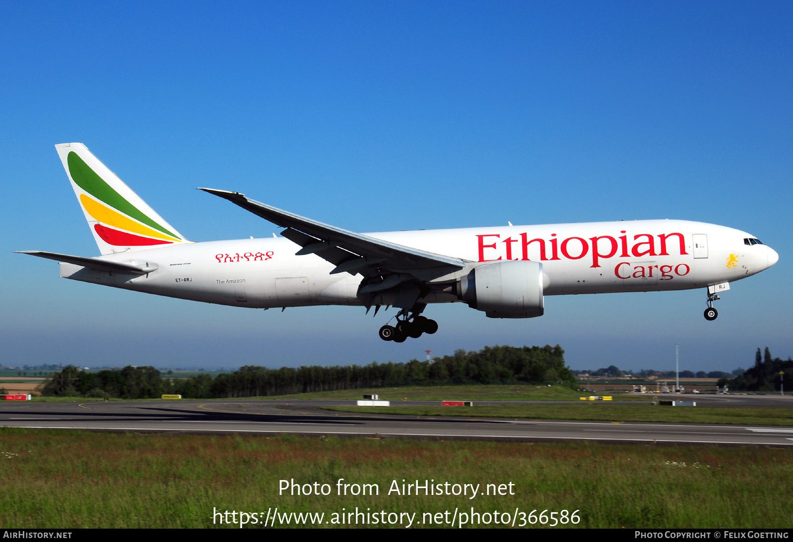 Aircraft Photo of ET-ARJ | Boeing 777-F60 | Ethiopian Airlines Cargo | AirHistory.net #366586