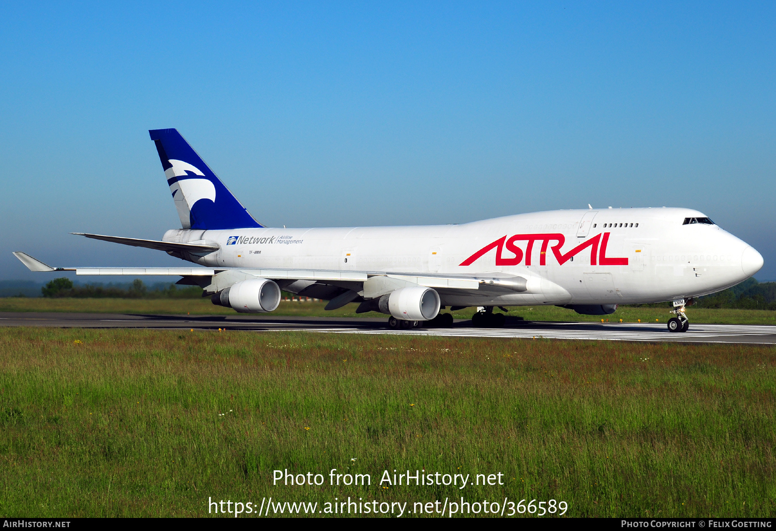 Aircraft Photo of TF-AMM | Boeing 747-4H6(BDSF) | Astral Aviation | AirHistory.net #366589