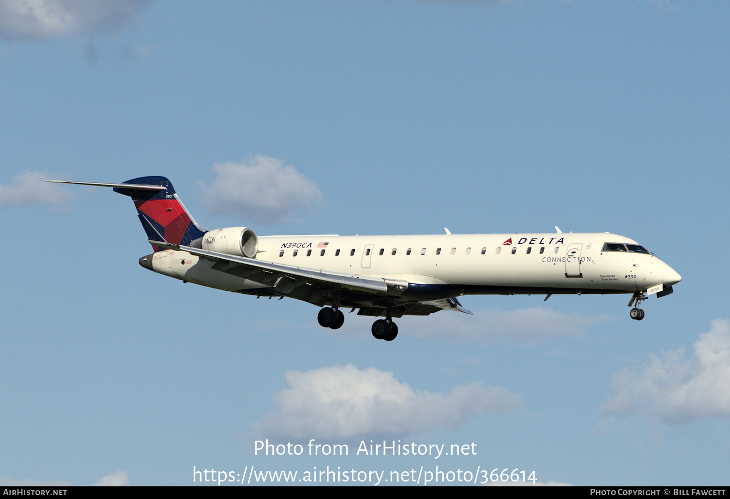 Aircraft Photo of N390CA | Bombardier CRJ-700 (CL-600-2C10) | Delta Connection | AirHistory.net #366614