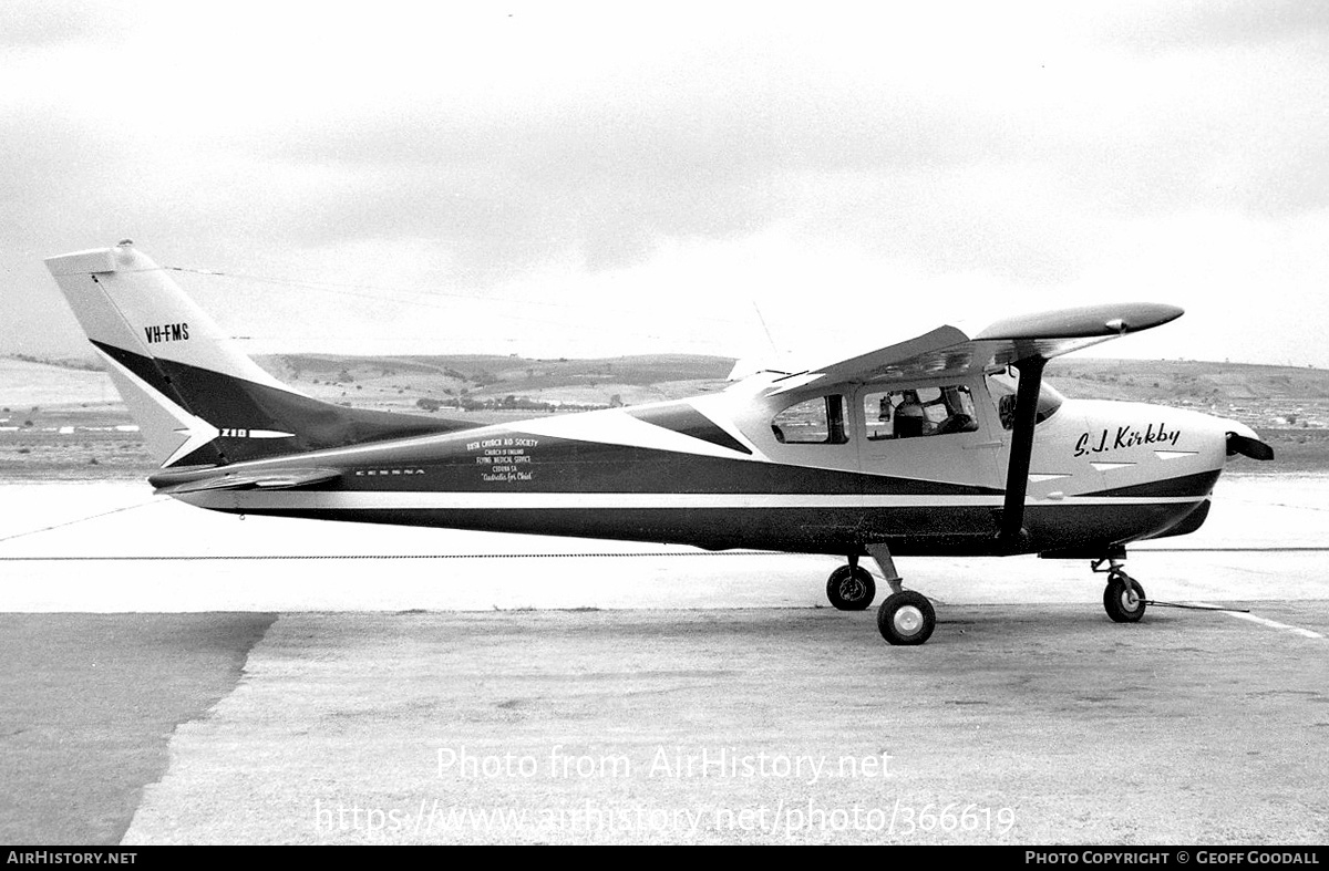 Aircraft Photo of VH-FMS | Cessna 210 | Bush Church Aid Society | AirHistory.net #366619