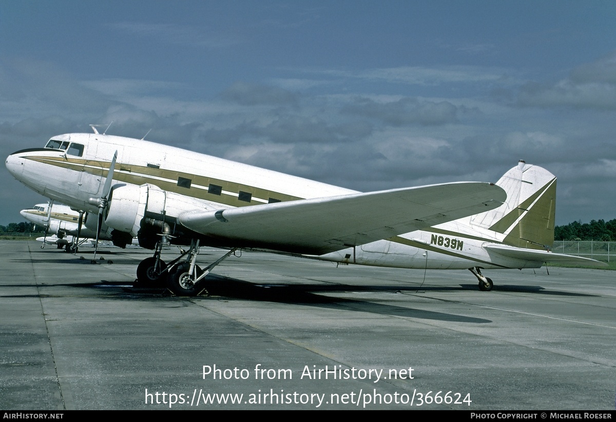 Aircraft Photo of N839M | Douglas C-47A Skytrain | AirHistory.net #366624