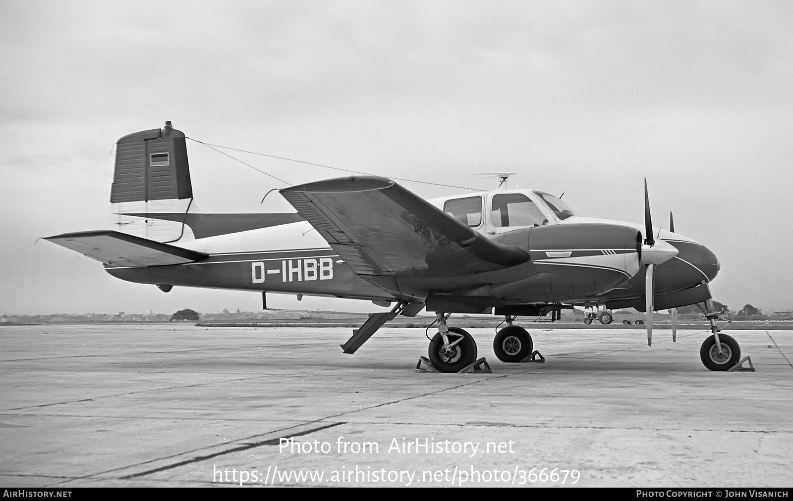 Aircraft Photo of D-IHBB | Beech G50 Twin Bonanza | AirHistory.net #366679