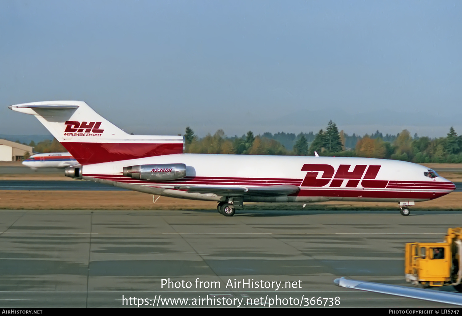 Aircraft Photo of N238DH | Boeing 727-25(F) | DHL Worldwide Express | AirHistory.net #366738