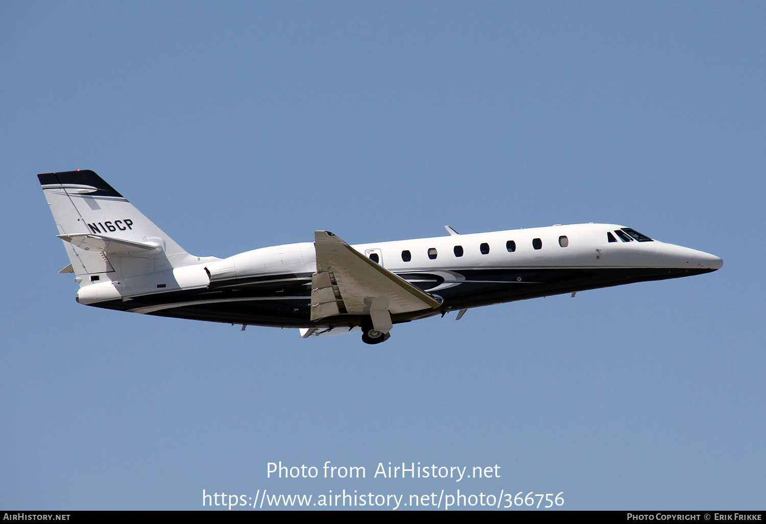 Aircraft Photo of N16CP | Cessna 680 Citation Sovereign+ | AirHistory.net #366756