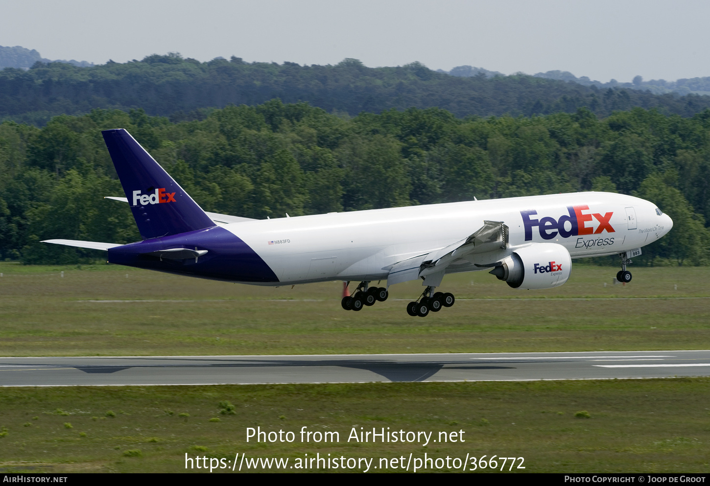 Aircraft Photo of N883FD | Boeing 777-FHT | FedEx Express - Federal Express | AirHistory.net #366772