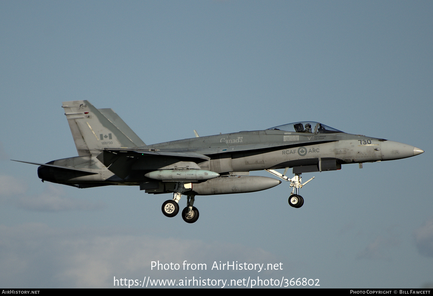 Aircraft Photo of 188730 | McDonnell Douglas CF-188 Hornet | Canada - Air Force | AirHistory.net #366802