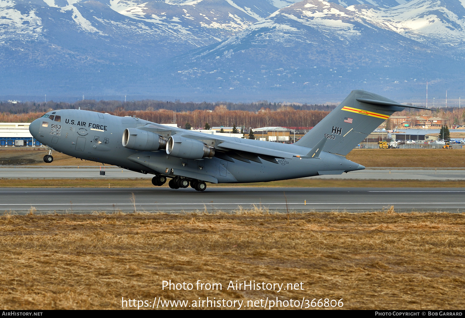 Aircraft Photo of 05-5153 / 55153 | Boeing C-17A Globemaster III | USA - Air Force | AirHistory.net #366806