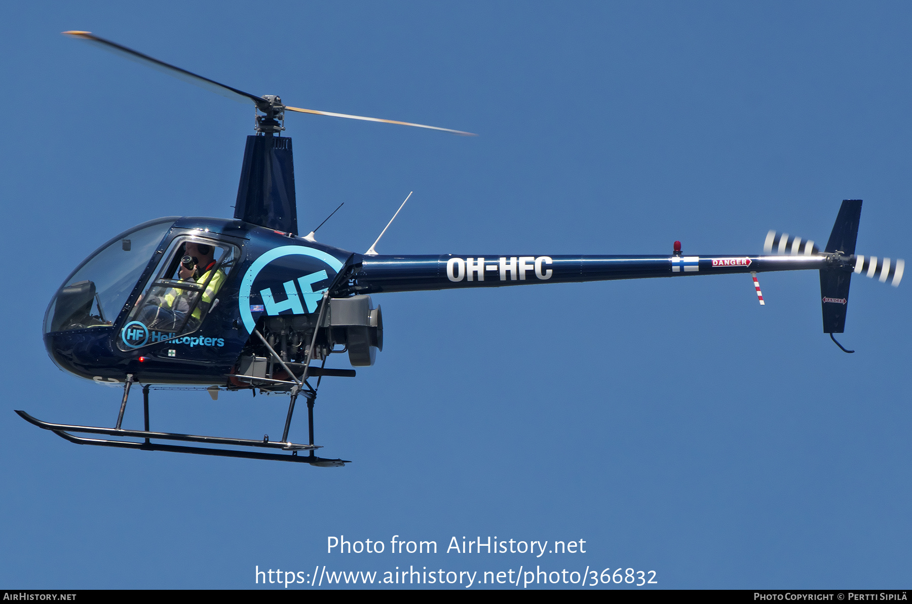 Aircraft Photo of OH-HFC | Robinson R-22 Beta II | HF Helicopters | AirHistory.net #366832