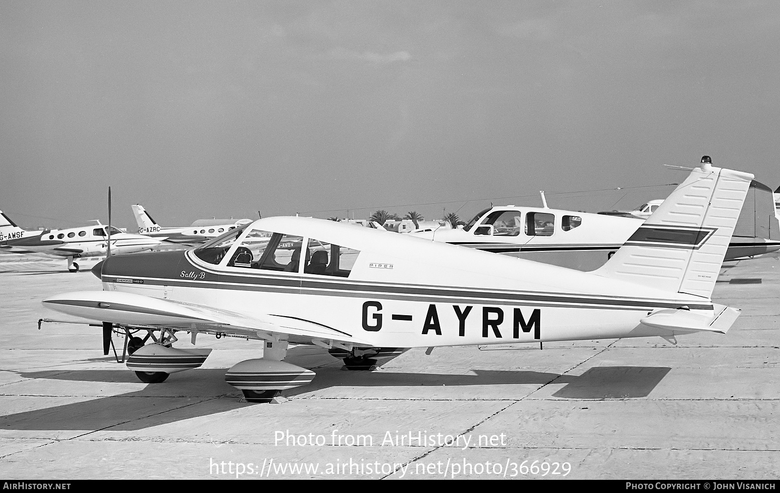 Aircraft Photo of G-AYRM | Piper PA-28-140 Cherokee D | AirHistory.net #366929