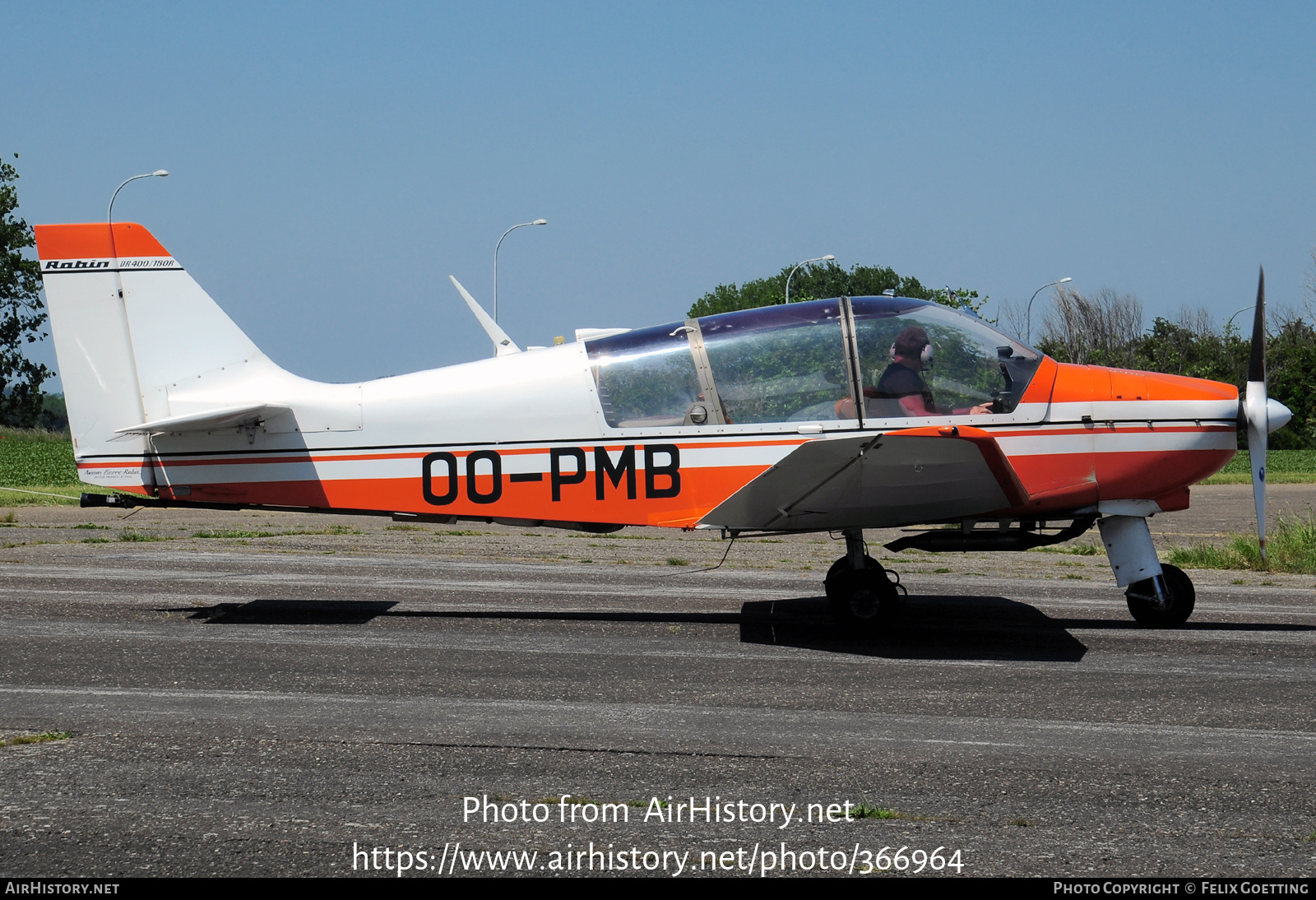 Aircraft Photo of OO-PMB | Robin DR-400-180R Remorqueur | AirHistory.net #366964