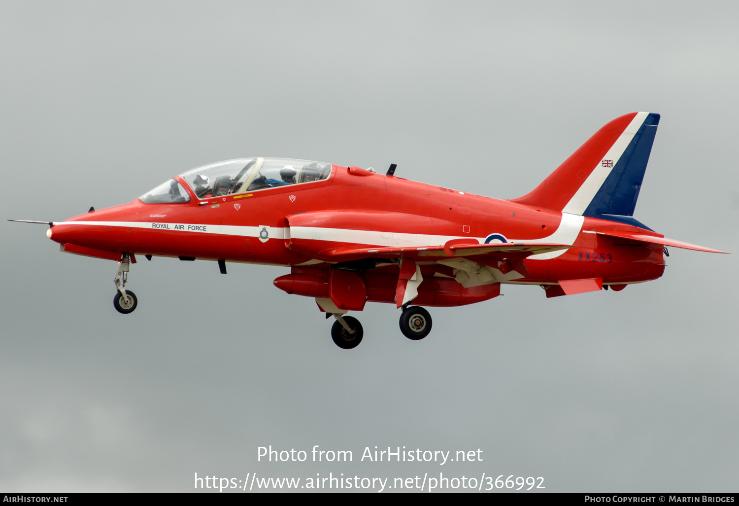 Aircraft Photo of XX253 | British Aerospace Hawk T.1A | UK - Air Force | AirHistory.net #366992