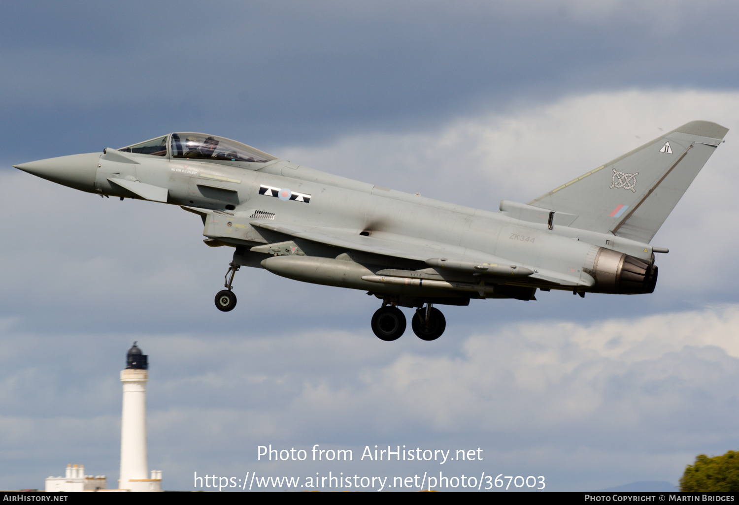 Aircraft Photo of ZK344 | Eurofighter EF-2000 Typhoon FGR4 | UK - Air Force | AirHistory.net #367003