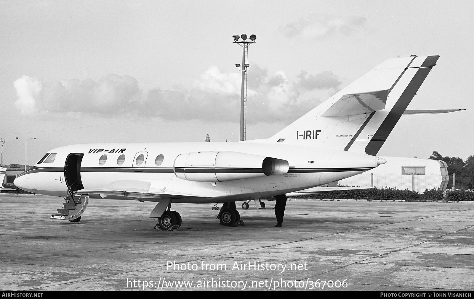 Aircraft Photo of I-IRIF | Dassault Falcon 20E | Vip-Air | AirHistory.net #367006