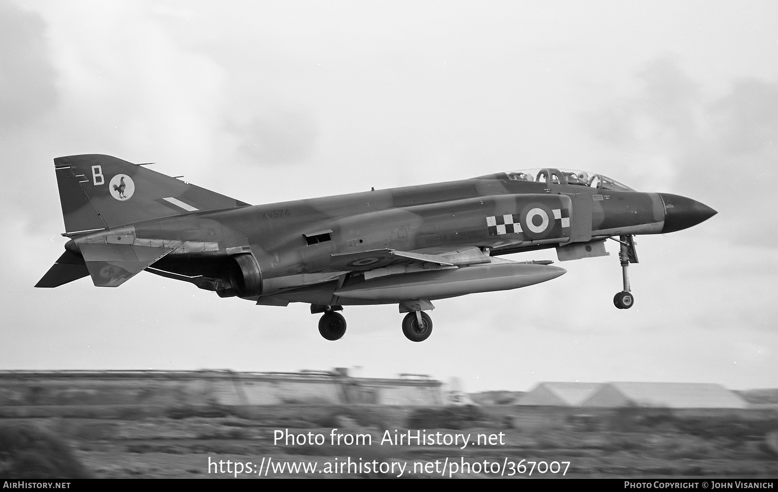 Aircraft Photo of XV574 | McDonnell Douglas F-4K Phantom FG1 | UK - Air Force | AirHistory.net #367007