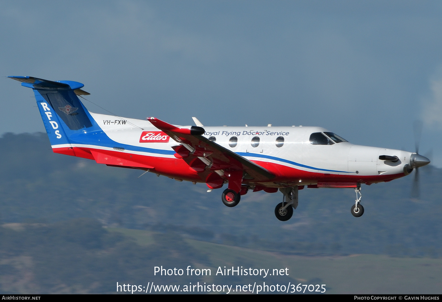 Aircraft Photo of VH-FXW | Pilatus PC-12NG (PC-12/47E) | Royal Flying Doctor Service - RFDS | AirHistory.net #367025