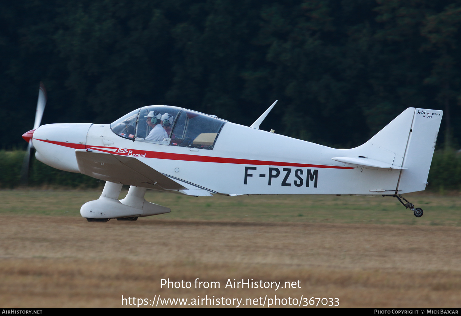 Aircraft Photo of F-PZSM | Jodel DR 1053 M Sicile Record | AirHistory.net #367033