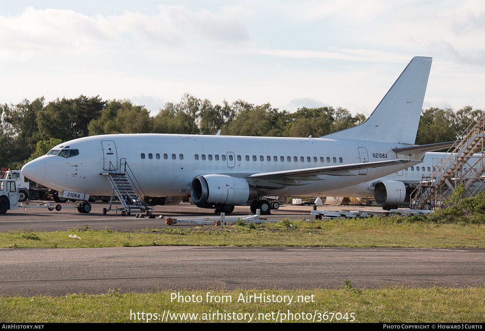 Aircraft Photo of N2106A | Boeing 737-55S | AirHistory.net #367045