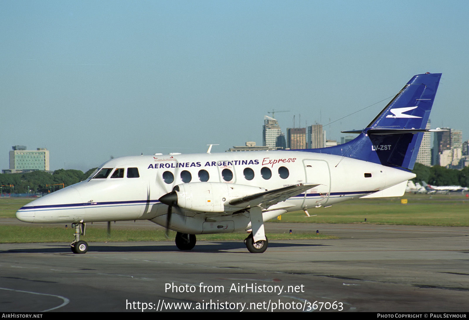 Aircraft Photo of LV-ZST | British Aerospace BAe-3201 Jetstream 32EP | Aerolíneas Argentinas Express | AirHistory.net #367063