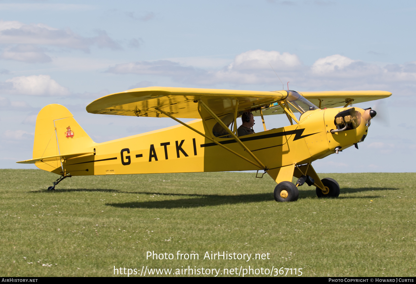 Aircraft Photo of G-ATKI | Piper J-3C-65 Cub | AirHistory.net #367115