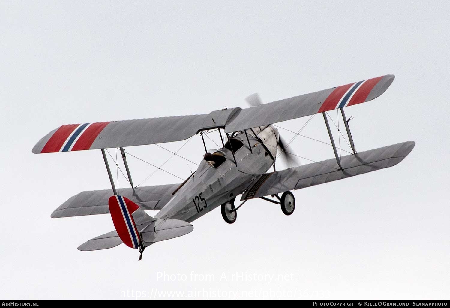 Aircraft Photo of LN-KFM | De Havilland D.H. 60M Moth | Norway - Air Force | AirHistory.net #367133