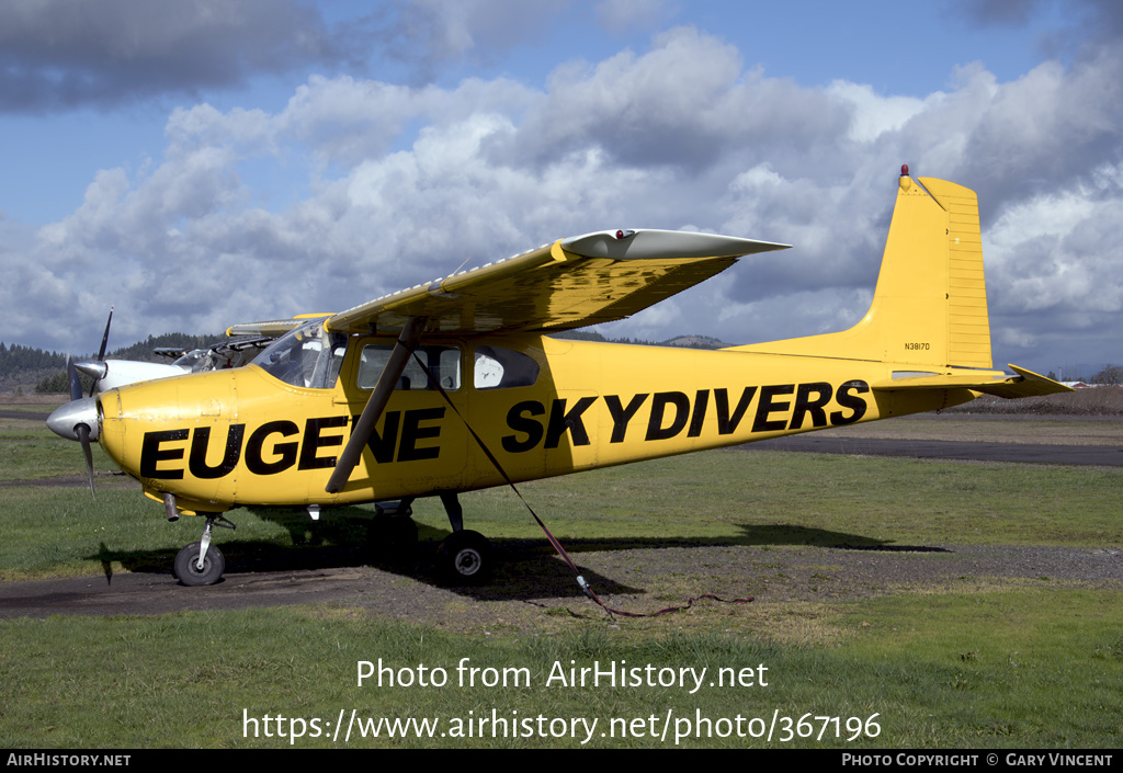 Aircraft Photo of N3817D | Cessna 182A | Eugene Skydivers | AirHistory.net #367196