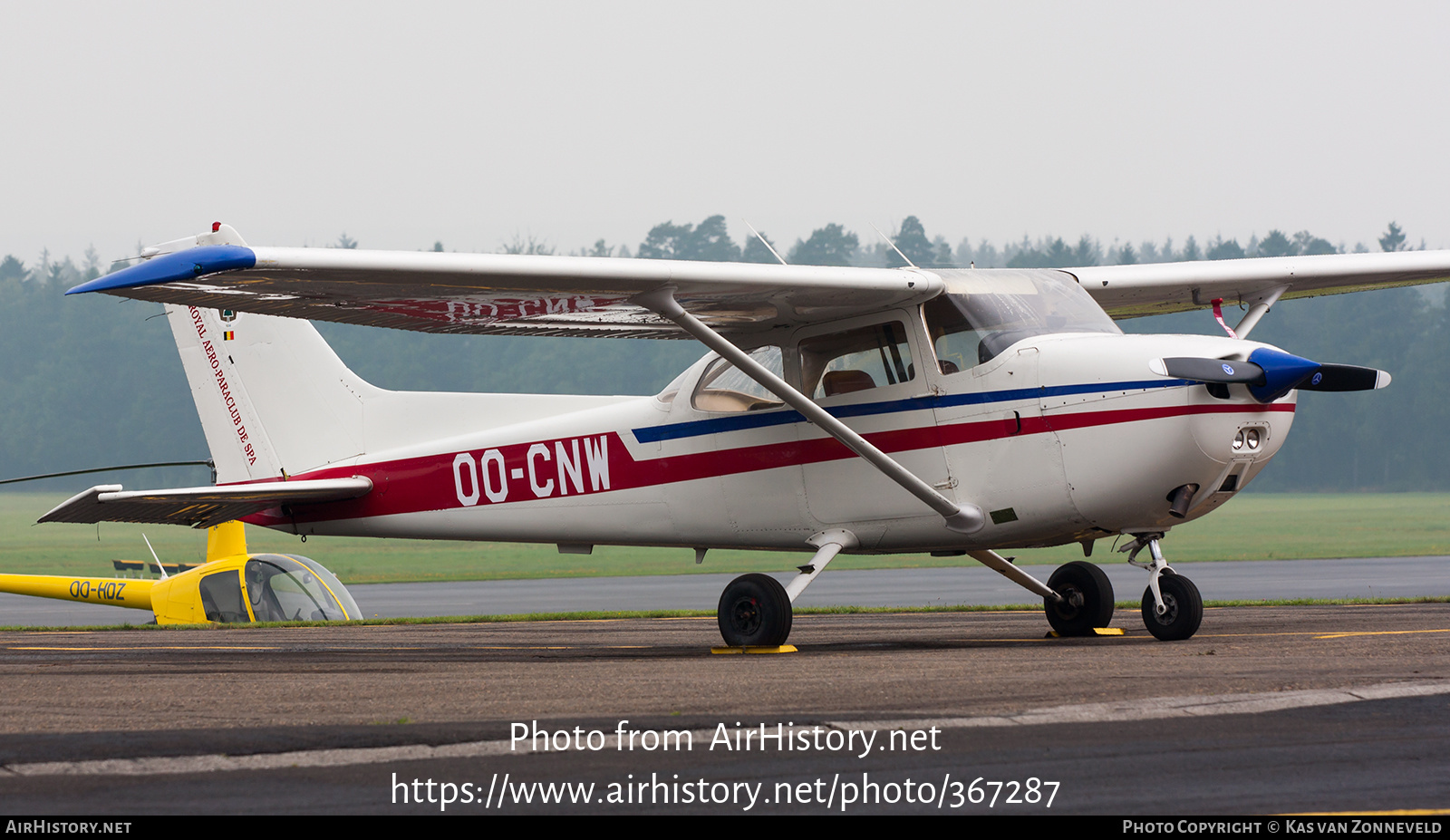 Aircraft Photo of OO-CNW | Reims F172N Skyhawk 100 II | Royal Aéro Para Club de Spa | AirHistory.net #367287