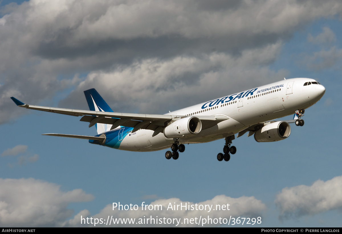 Aircraft Photo of F-HZEN | Airbus A330-343 | Corsair International | AirHistory.net #367298