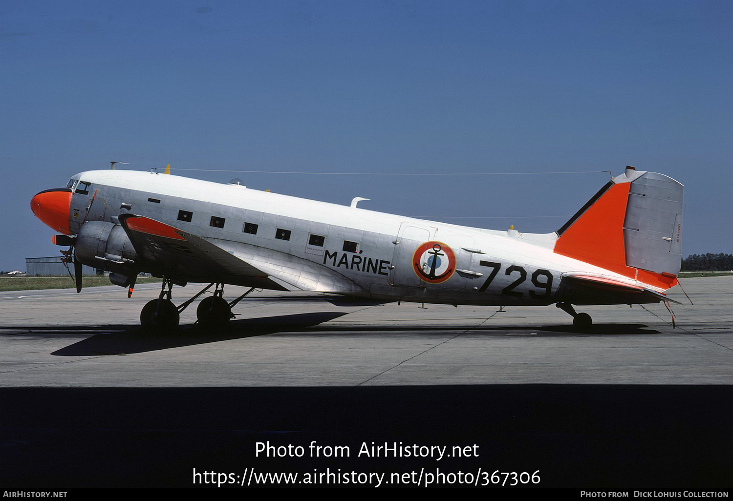 Aircraft Photo of 729 | Douglas C-47D Skytrain | France - Navy | AirHistory.net #367306