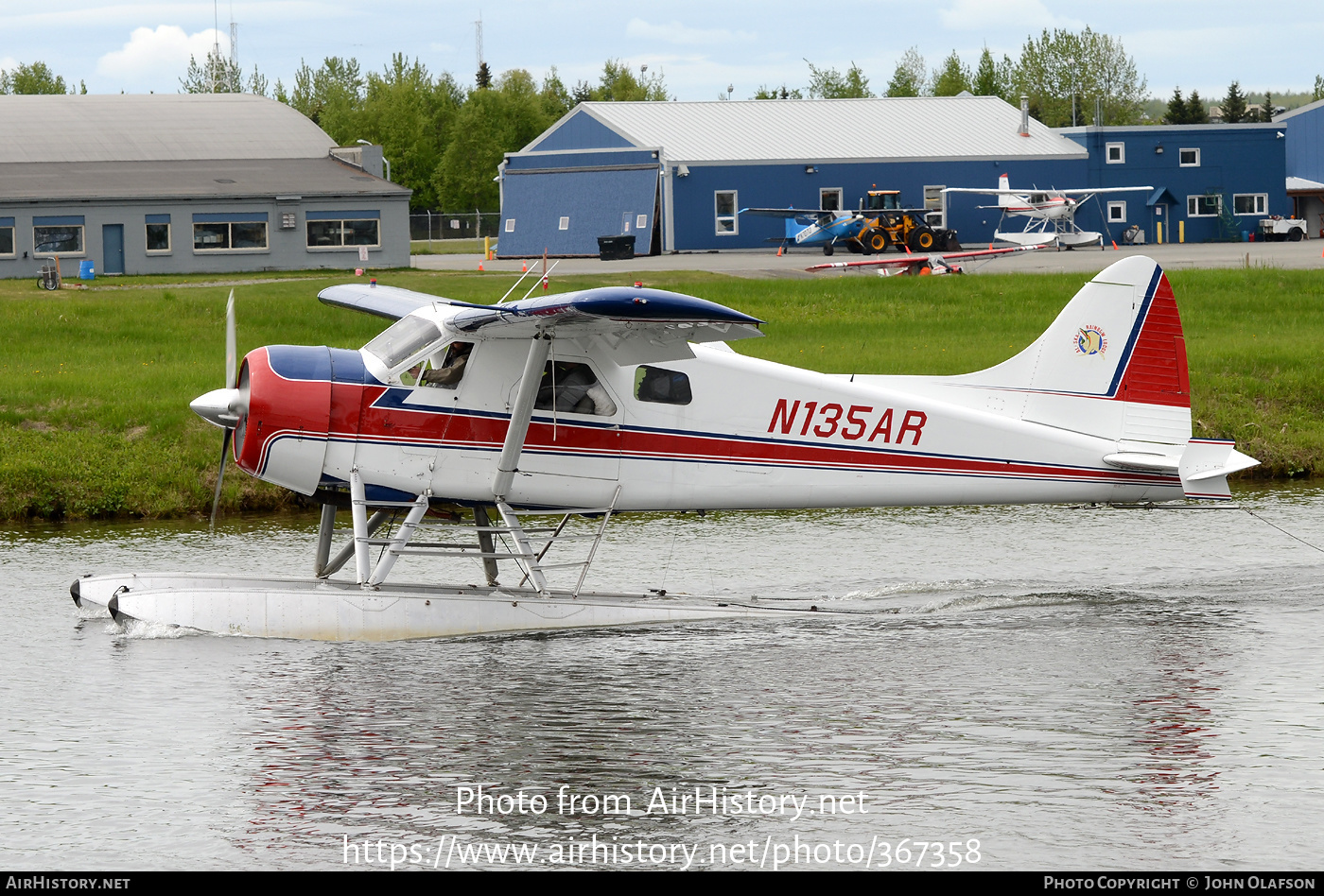 Aircraft Photo of N135AR | De Havilland Canada DHC-2 Beaver Mk1 | Alaska Rainbow Lodge | AirHistory.net #367358