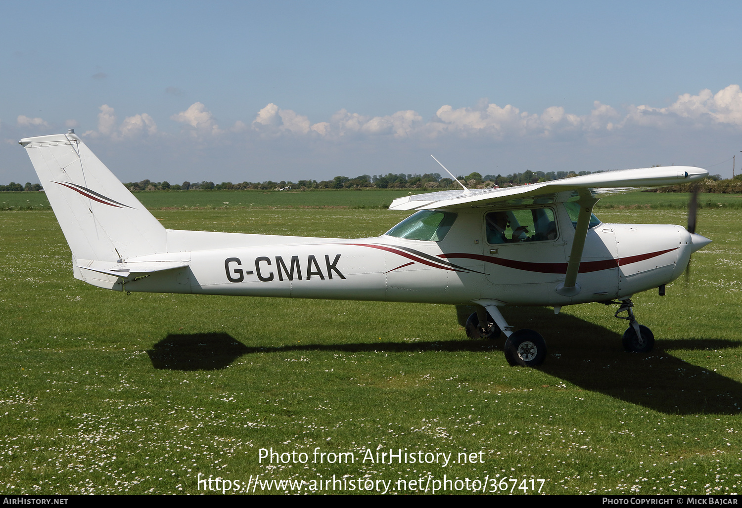 Aircraft Photo of G-CMAK | Cessna 152 | AirHistory.net #367417