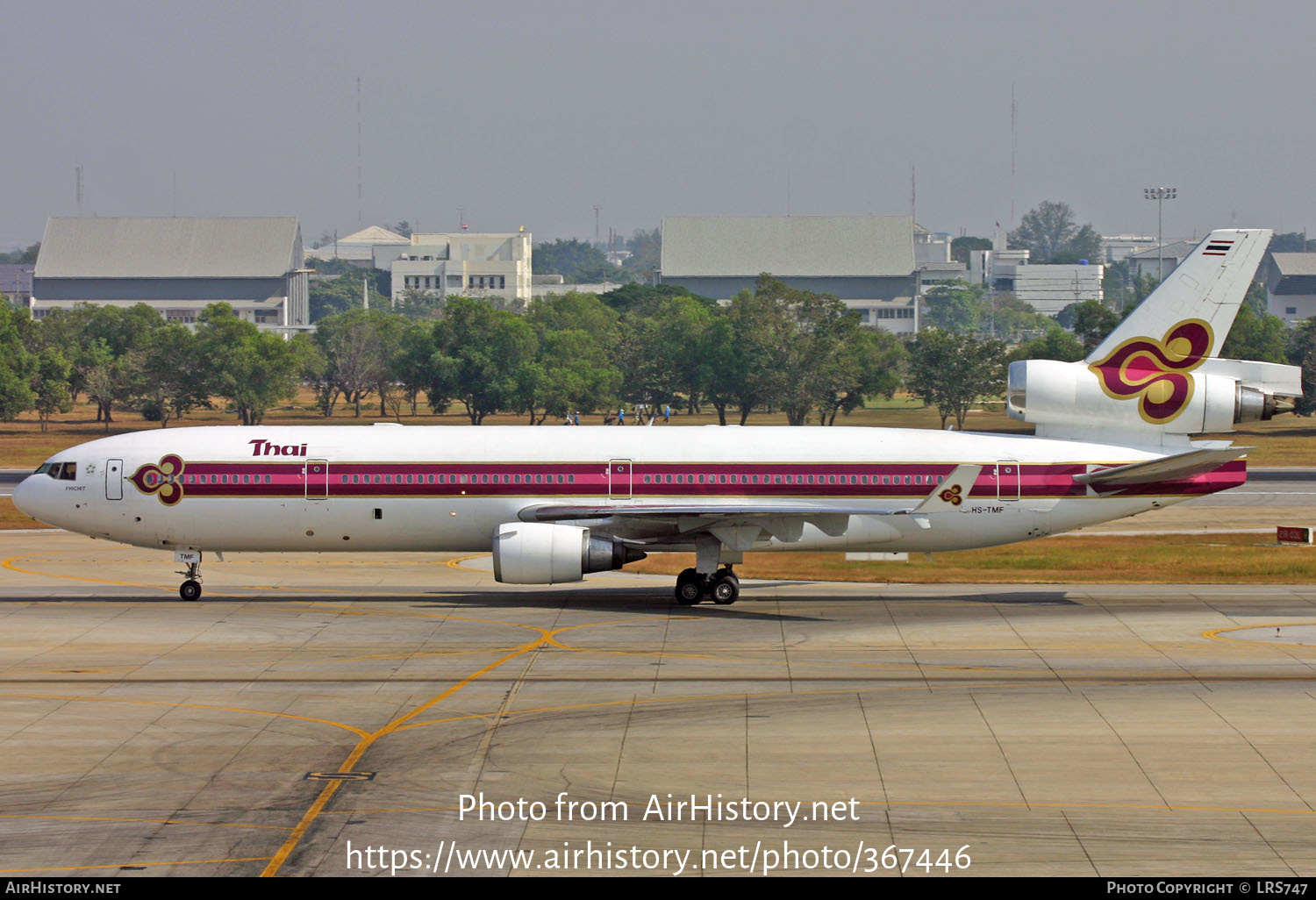 Aircraft Photo of HS-TMF | McDonnell Douglas MD-11 | Thai Airways International | AirHistory.net #367446