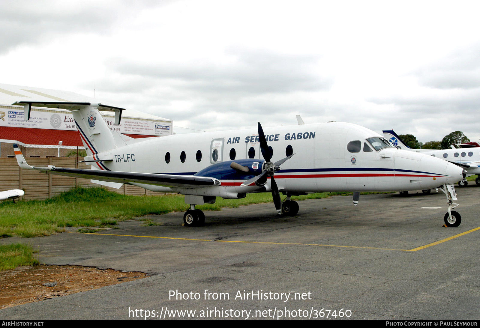 Aircraft Photo of TR-LFC | Raytheon 1900D | Air Service Gabon | AirHistory.net #367460