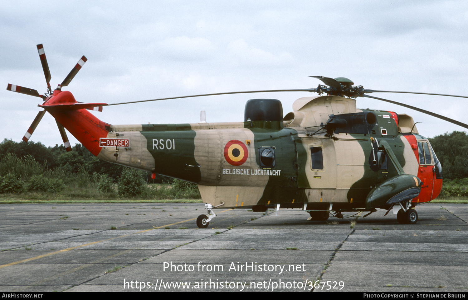 Aircraft Photo of RS01 | Westland WS-61 Sea King Mk48 | Belgium - Air Force | AirHistory.net #367529