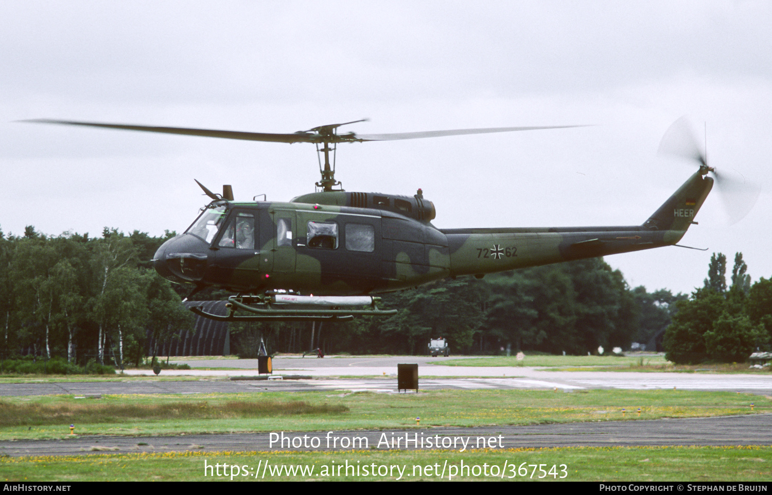 Aircraft Photo of 7262 | Bell UH-1D Iroquois | Germany - Army | AirHistory.net #367543