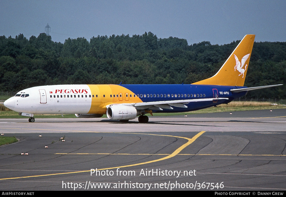 Aircraft Photo of TC-APG | Boeing 737-82R | Pegasus Airlines | AirHistory.net #367546