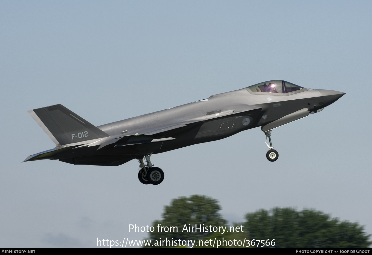 Aircraft Photo of F-012 | Lockheed Martin F-35A Lightning II | Netherlands - Air Force | AirHistory.net #367566