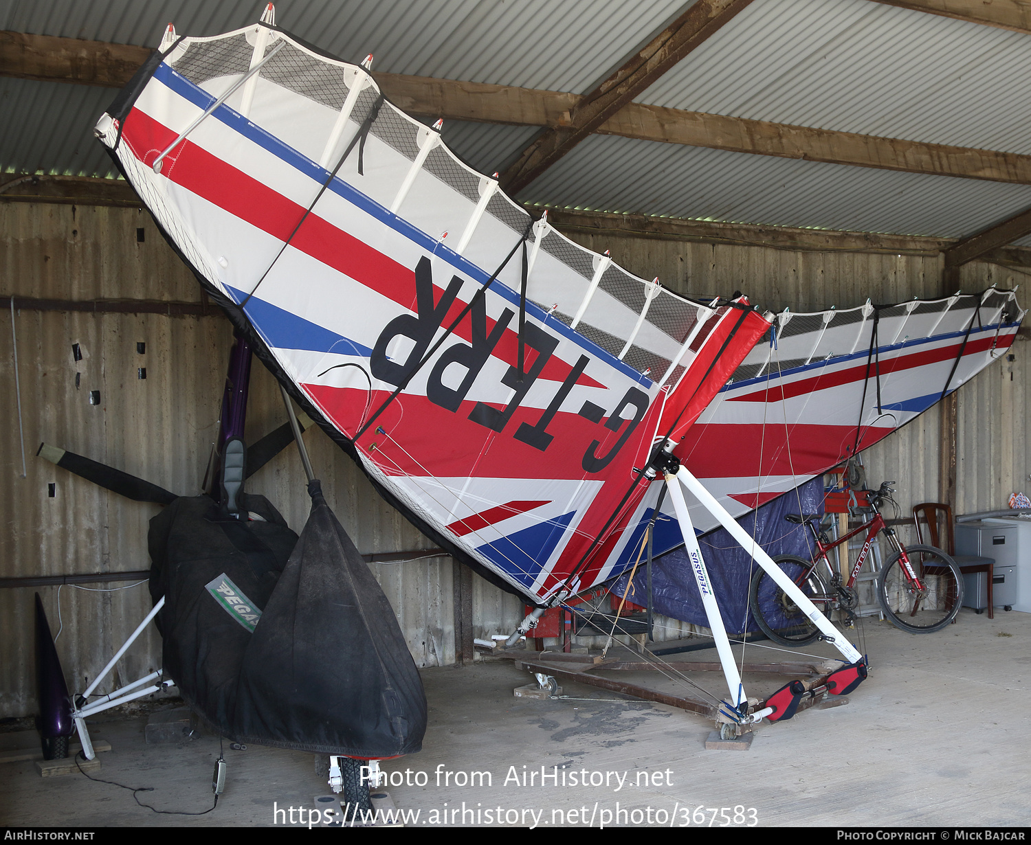 Aircraft Photo of G-TERR | Cyclone Airsports Pegasus Quik | AirHistory.net #367583