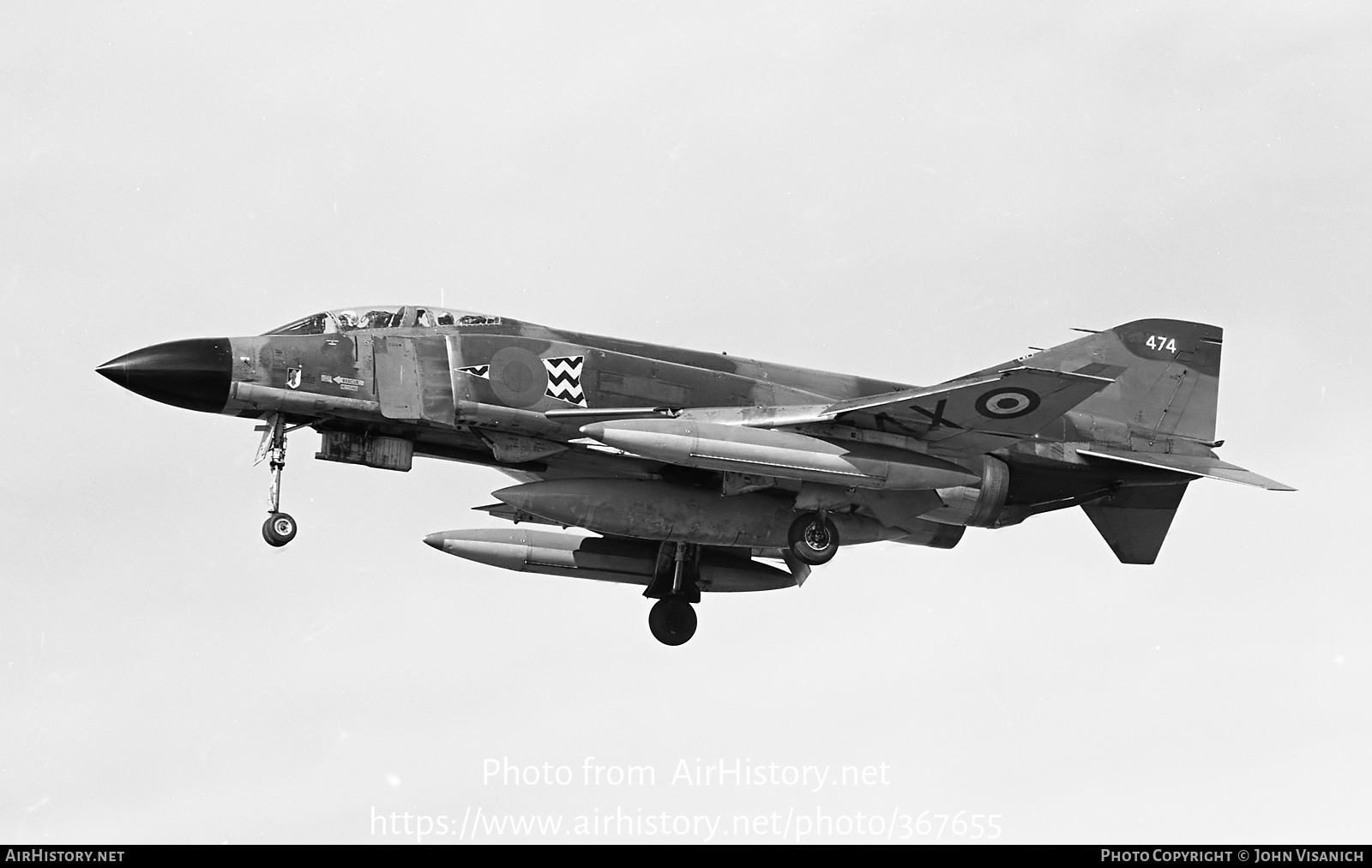 Aircraft Photo of XV474 | McDonnell Douglas F-4M Phantom FGR2 | UK ...