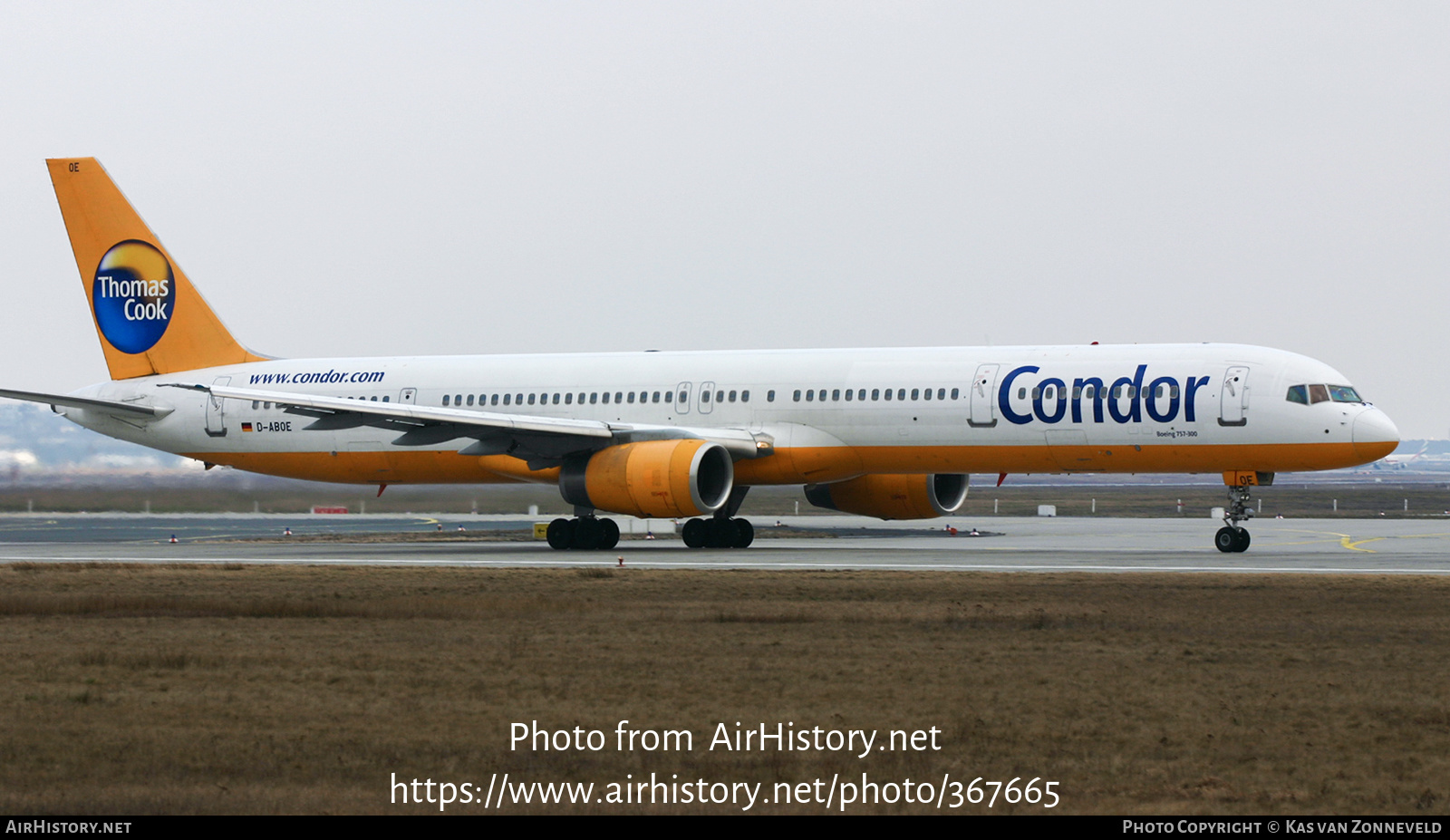 Aircraft Photo of D-ABOE | Boeing 757-330 | Condor Flugdienst | AirHistory.net #367665