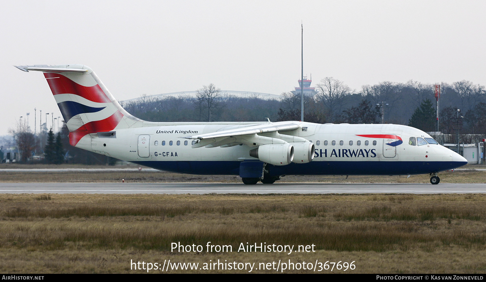 Aircraft Photo of G-CFAA | BAE Systems Avro 146-RJ100 | British Airways | AirHistory.net #367696