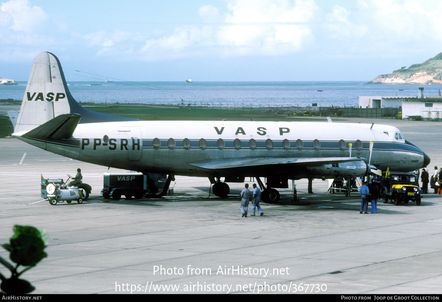 Aircraft Photo of PP-SRH | Vickers 827 Viscount | VASP | AirHistory.net #367730