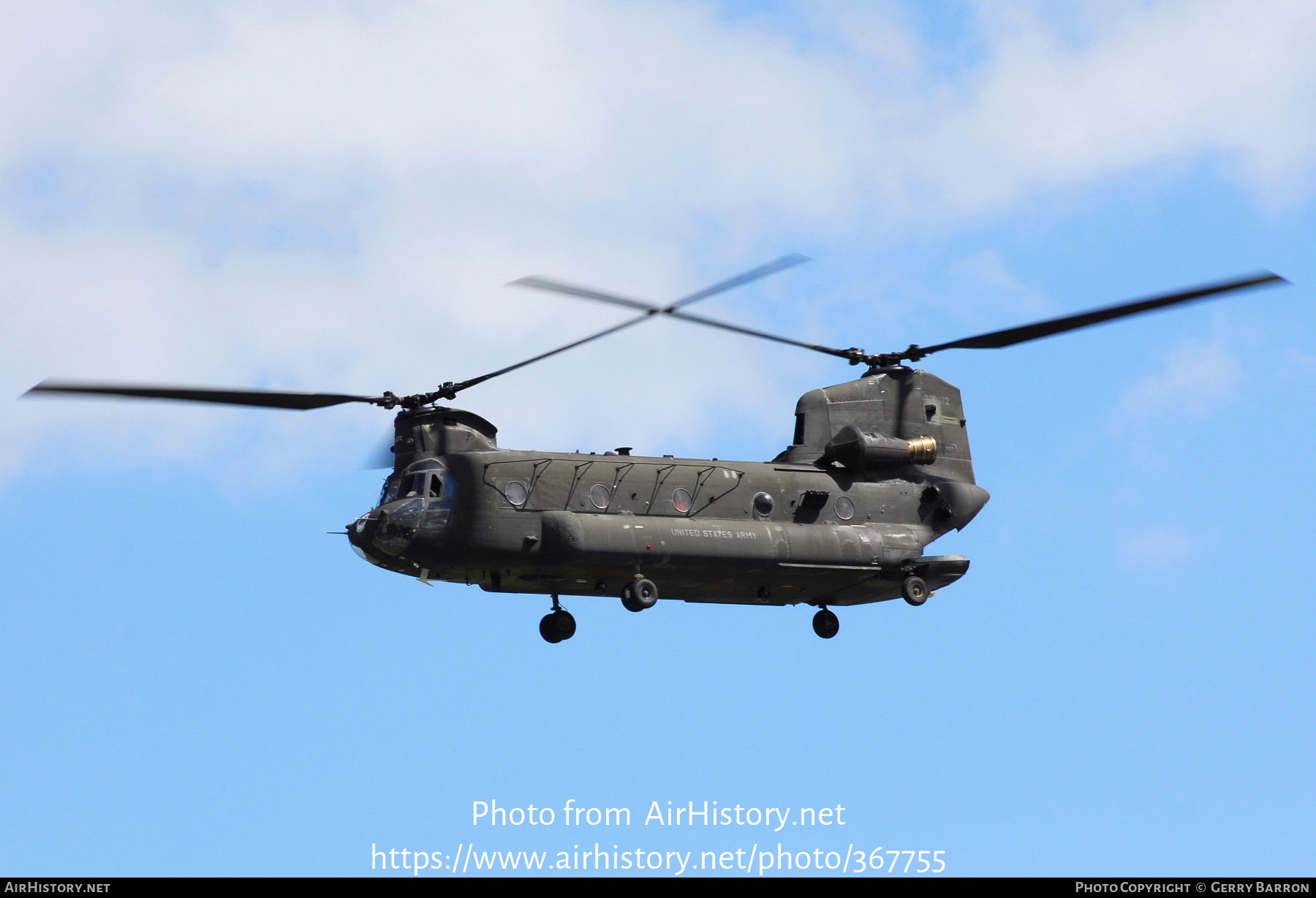 Aircraft Photo of 87-0072 / 0-70072 | Boeing CH-47D Chinook (414) | USA - Army | AirHistory.net #367755