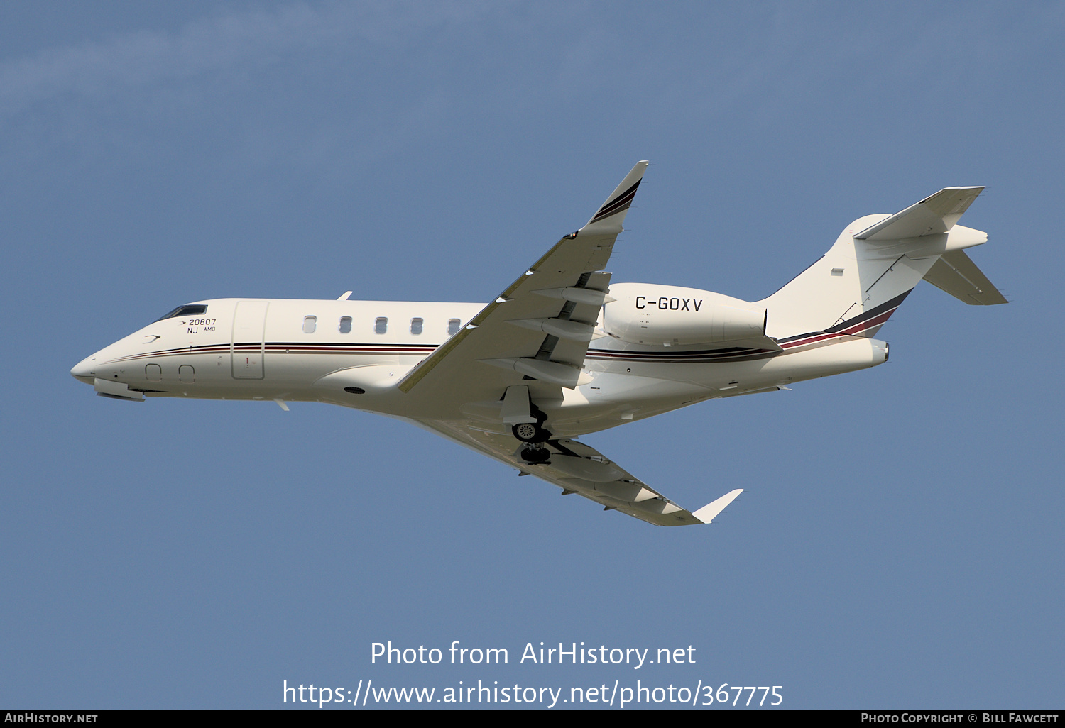 Aircraft Photo of C-GOXV | Bombardier Challenger 350 (BD-100-1A10) | AirHistory.net #367775