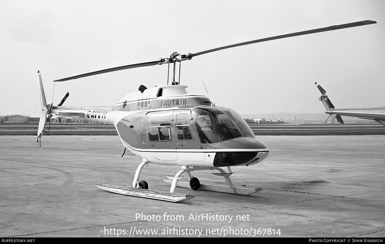 Aircraft Photo of G-AVVH | Bell AB-206A JetRanger | Autair ...