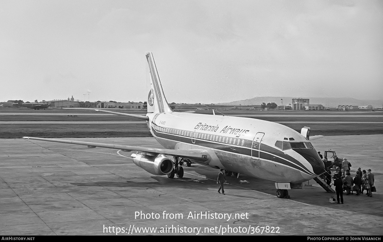 Aircraft Photo of G-AVRO | Boeing 737-204 | Britannia Airways | AirHistory.net #367822