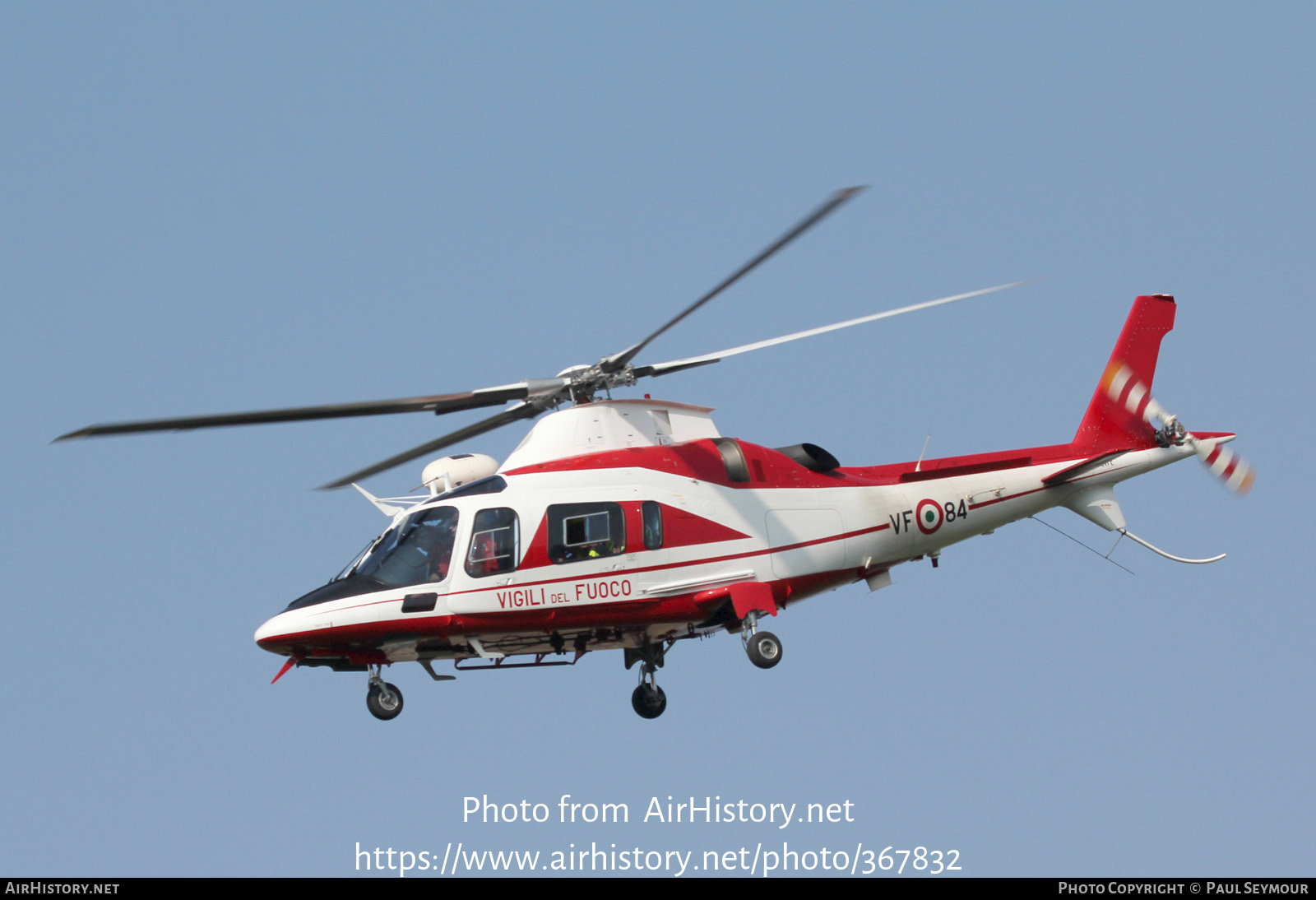 Aircraft Photo of VF-84 / I-DVFE | Agusta A-109E Power | Italy - Vigili del Fuoco | AirHistory.net #367832