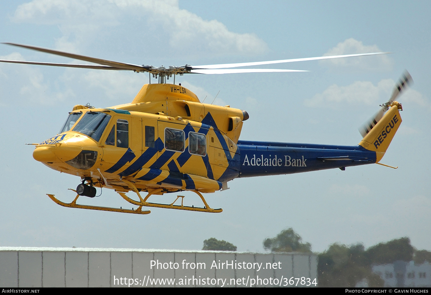 Aircraft Photo of VH-LSA | Agusta AB-412 | Adelaide Bank | AirHistory.net #367834