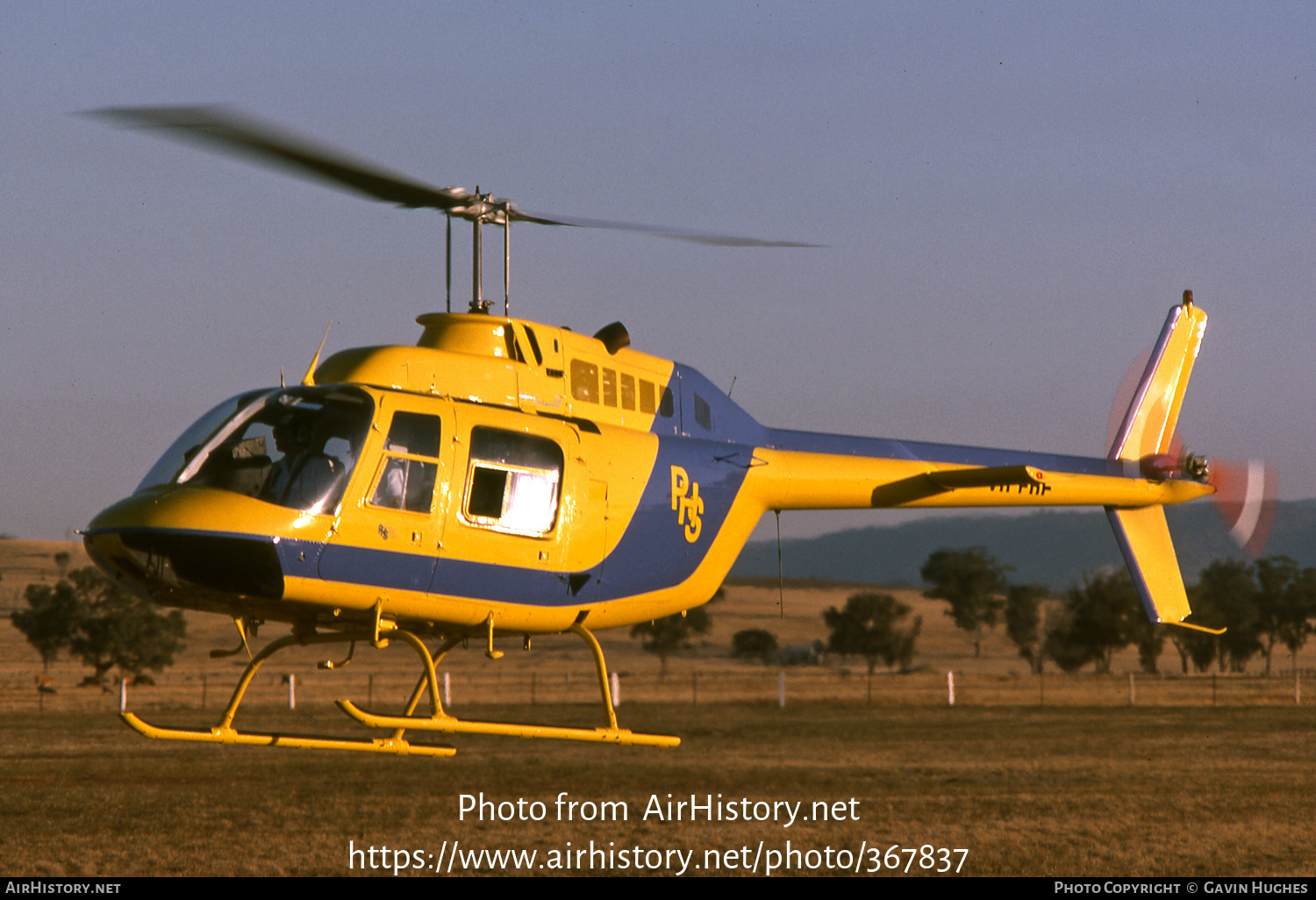 Aircraft Photo of VH-FHF | Bell 206B JetRanger II | PHS - Professional Helicopter Services | AirHistory.net #367837