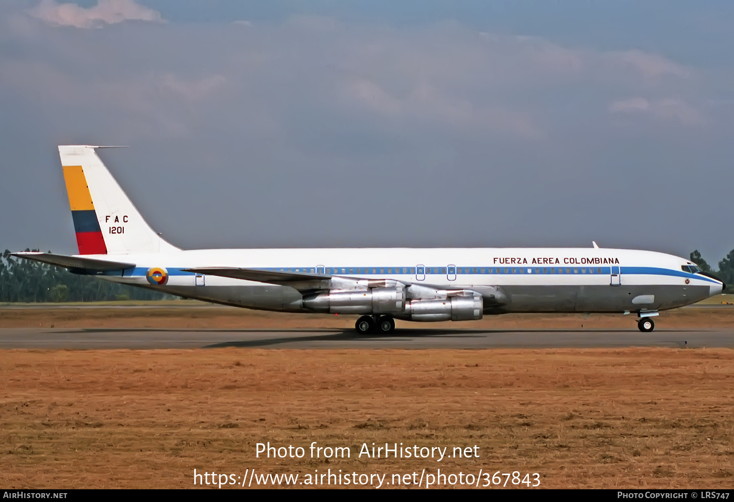 Aircraft Photo of FAC1201 | Boeing 707-373C | Colombia - Air Force | AirHistory.net #367843